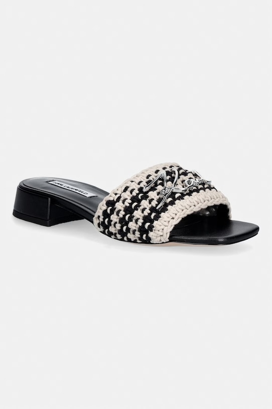 Šľapky Karl Lagerfeld Petalo Ii KL80701C.K0T čierna SS26