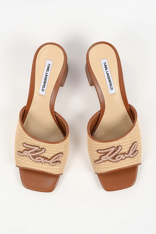 Natikači Karl Lagerfeld Plaza Ii rjava KL32400A.JNT