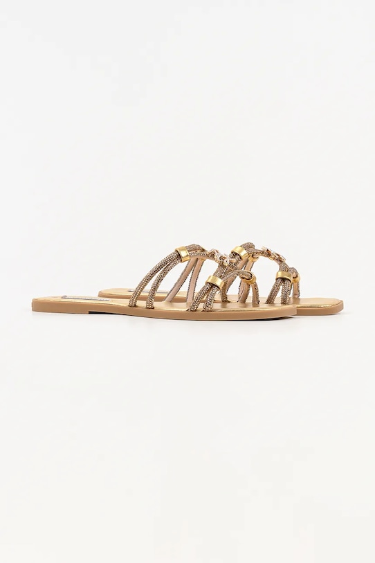 Karl Lagerfeld šľapky dámske Olympia Ii KL87406.GGD zlatá SS26