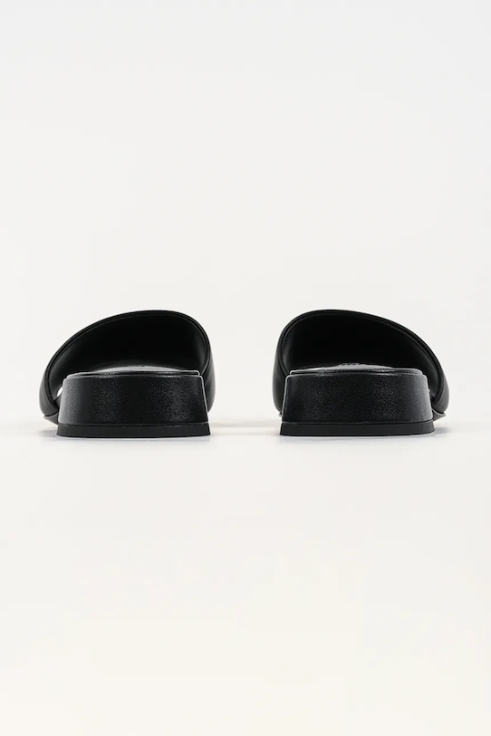 Παπούτσια Δερμάτινες παντόφλες Karl Lagerfeld Petalo Ii KL80700C.000 μαύρο