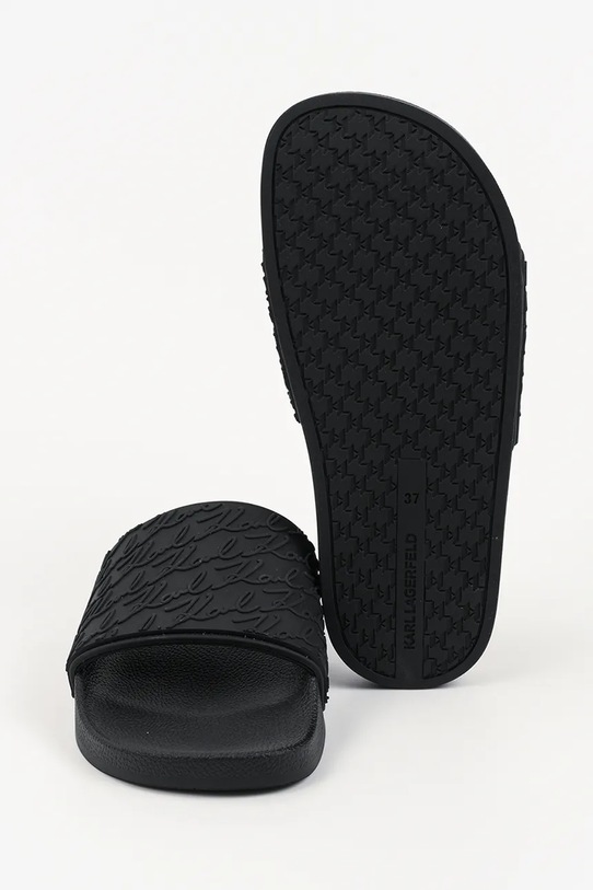 Karl Lagerfeld klapki damskie Kondo Ii KL80903C.V00 czarny