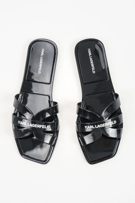 Παντόφλες Karl Lagerfeld Jelly Iv μαύρο KL80025S.V00