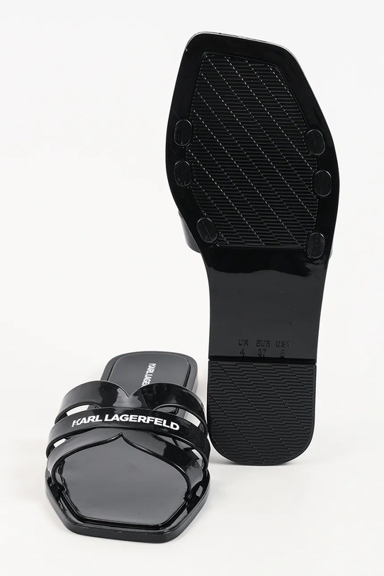 Παντόφλες Karl Lagerfeld Jelly Iv KL80025S.V00 μαύρο