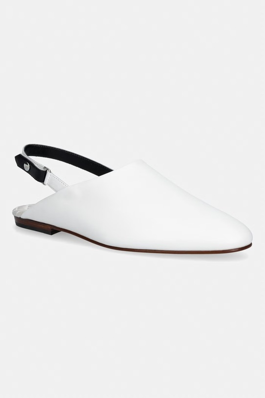 Kenzo Μπαλαρίνες Δέρμα Mule λευκό FF62MU190L50.01