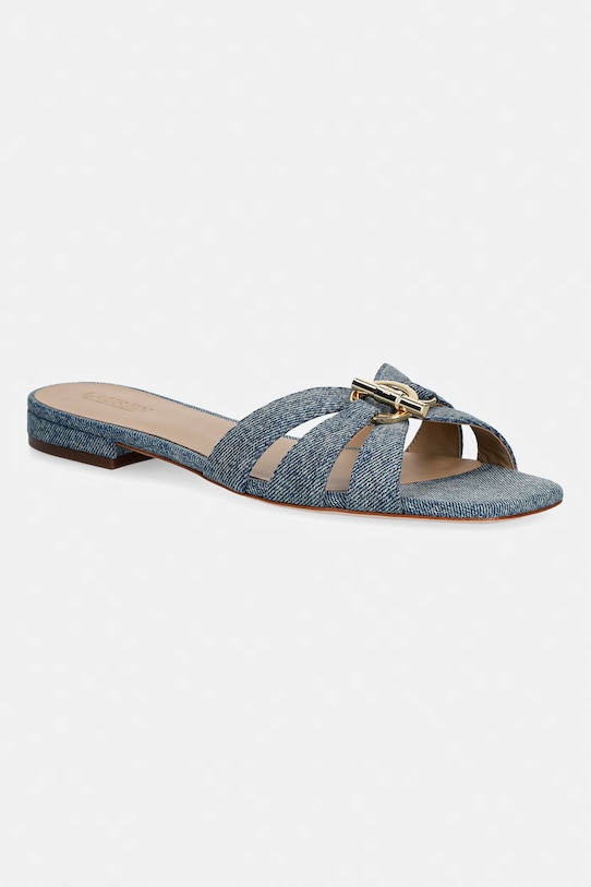 Lauren Ralph Lauren klapki damskie Blaike Slide niebieski 802P10545001.400