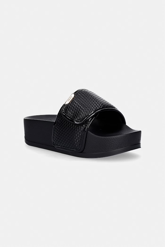 Liu Jo klapki damskie MYKONOS 04 czarny BA6079EX02222222