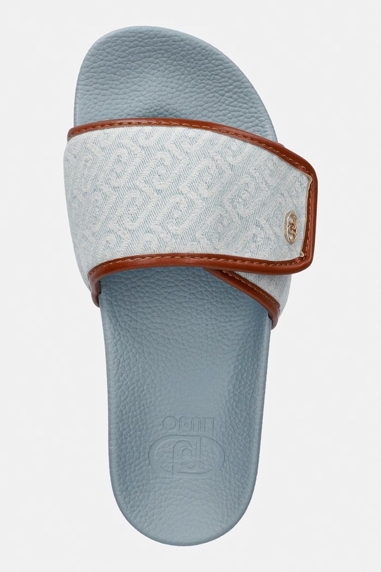 Liu Jo šľapky dámske MYKONOS 04 modrá BA6079TX523S3993