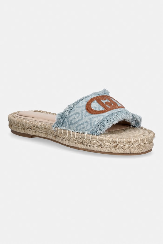 Liu Jo klapki damskie PAROS 01 niebieski SA6099TX523S1106