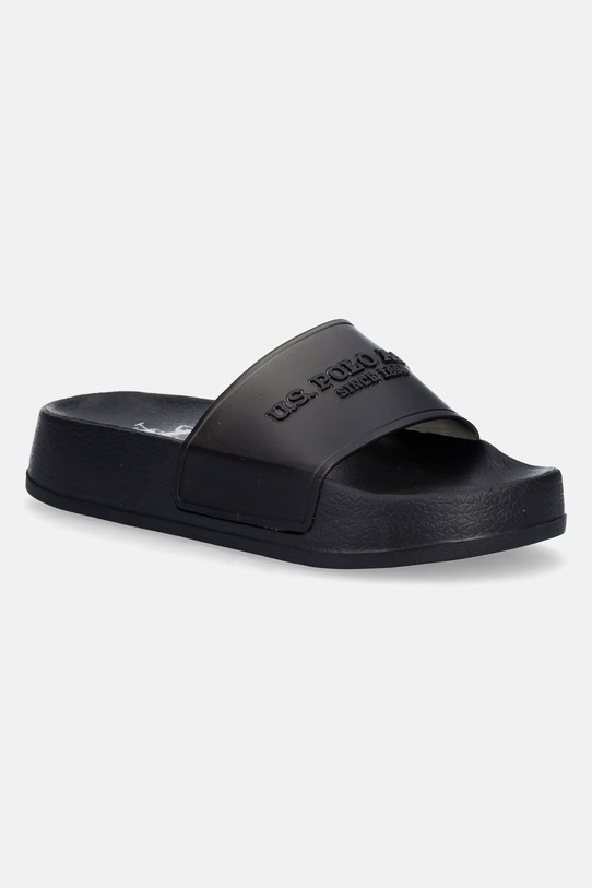 U.S. Polo Assn. Σαγιονάρες πλατφόρμας Γυναικεία AMAMI009C μαύρο AMAMI009W.6G4