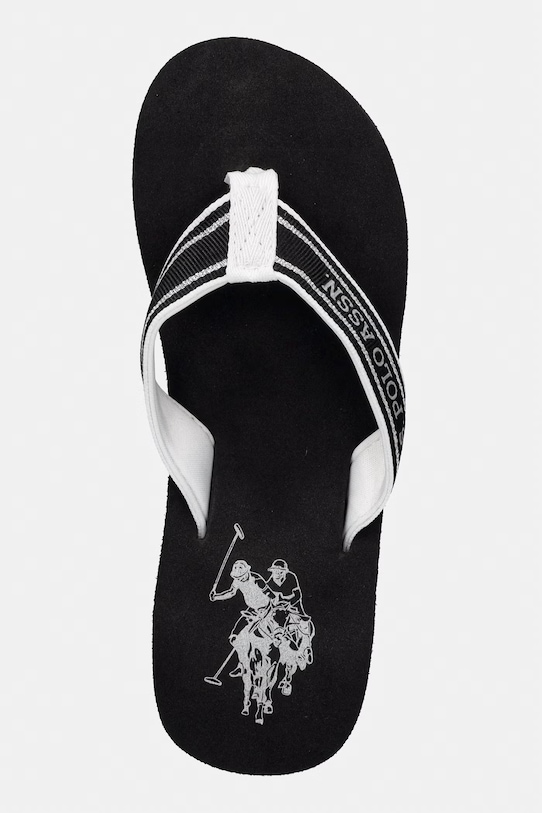 U.S. Polo Assn. šľapky dámske CHANY006B čierna CHANY006W.6T3