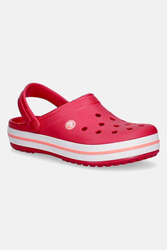 Crocs klapki damskie Crocband czerwony 11016.7AQ