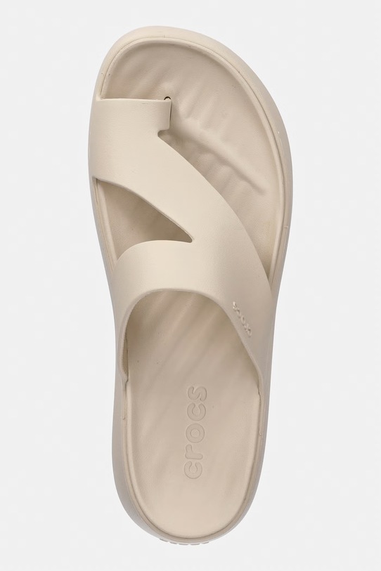 Crocs japonki Getaway Platform Toe Loop beżowy 210834.0LH