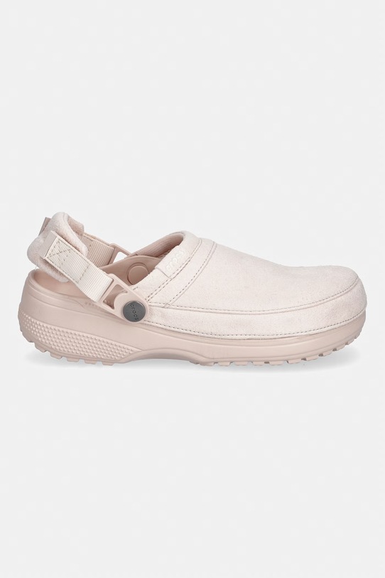 Crocs sandały damskie Classic Crafted Vegan Suede Cg 211930.6UR różowy SS26