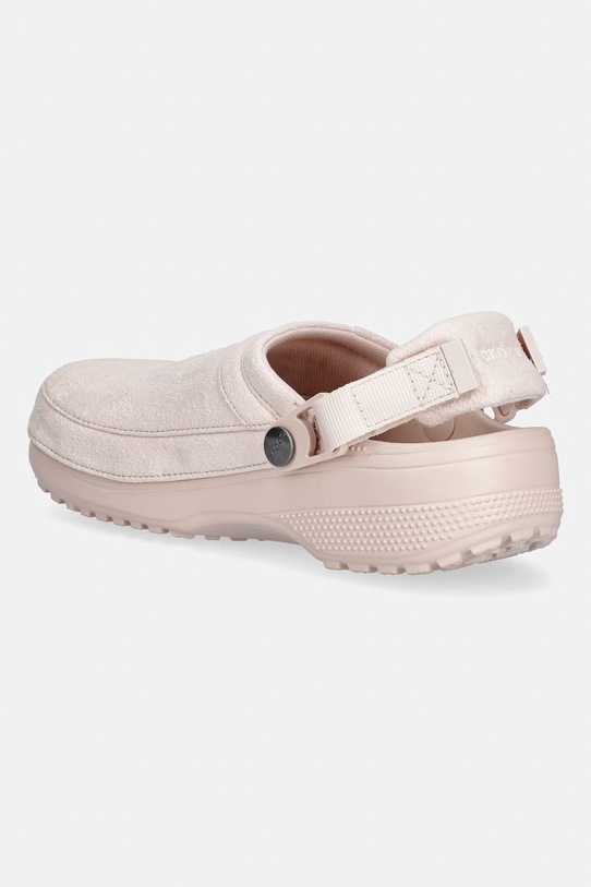 Obuwie Crocs sandały damskie Classic Crafted Vegan Suede Cg 211930.6UR różowy