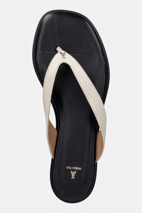 Patrizia Pepe в'єтнамки жіночі шкіряні бежевий 2X0052.L026.J503