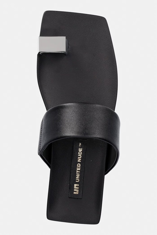 United Nude šľapky dámske kožené Loop Toe Lo čierna 1099394916