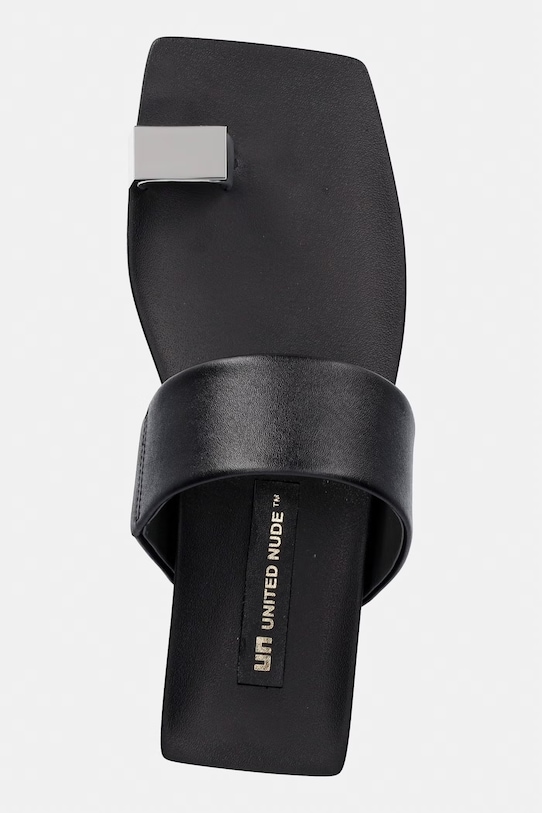 United Nude šľapky dámske kožené Loop Toe Lo čierna 1099394916