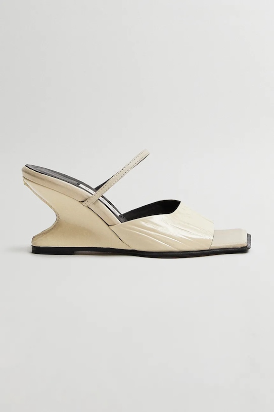 Miista sandály dámské kožené Egle béžová MI.6060