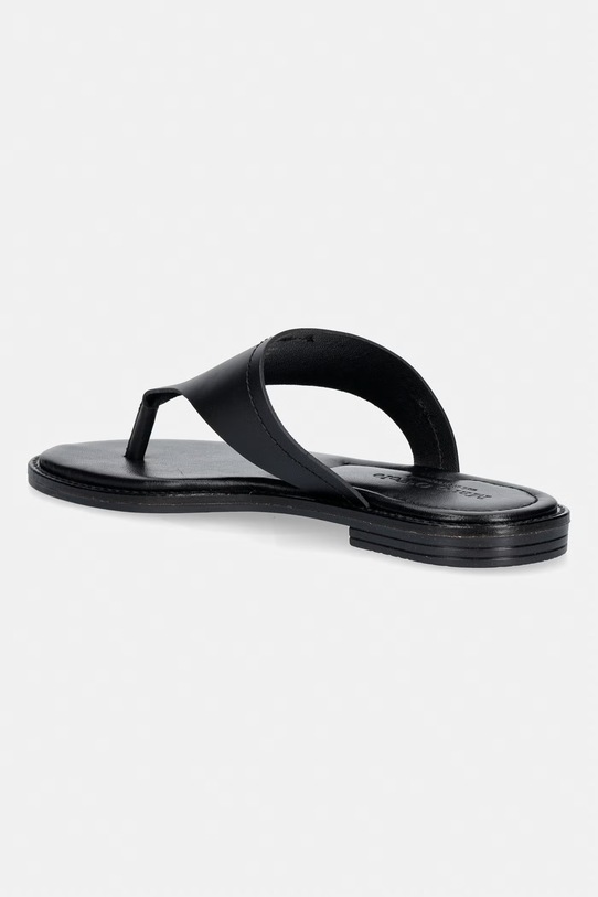 Παπούτσια Marc O'Polo σαγιονάρες δίχαλες γυναικείες δερμάτινες Babette 3A 60318391101134 μαύρο