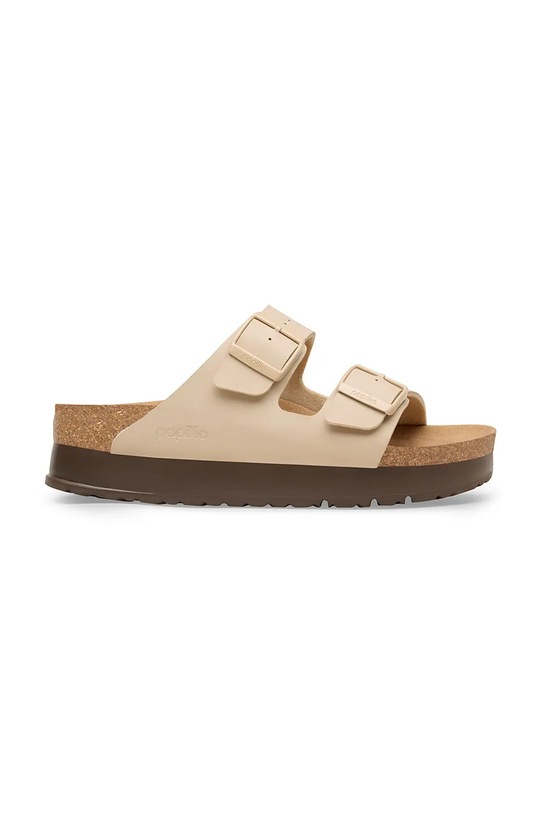 Birkenstock klapki Arizona Flex Platform pozostałe beżowy 1031261