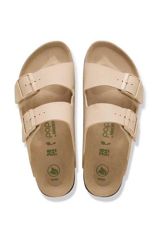 Birkenstock klapki Arizona Flex Platform beżowy 1031261