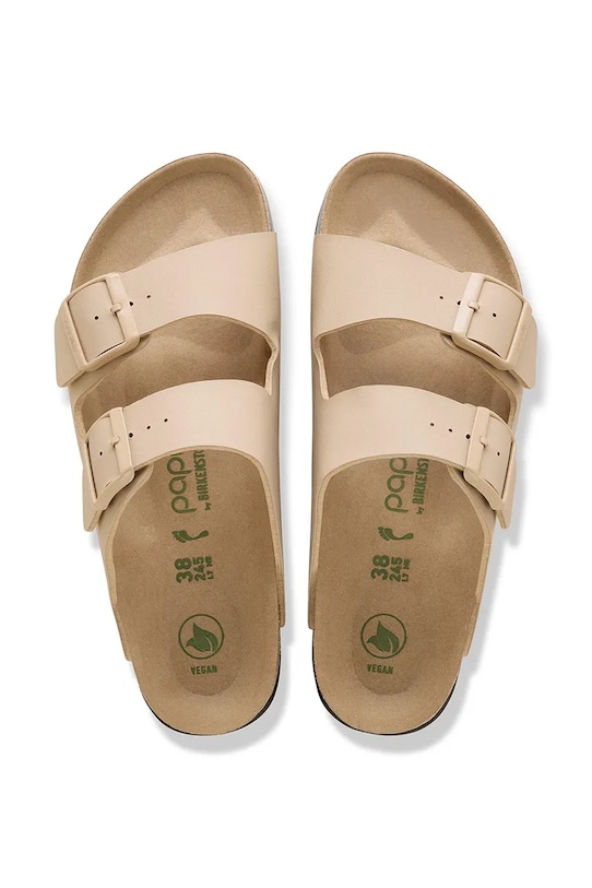 Birkenstock klapki Arizona Flex Platform beżowy 1031261