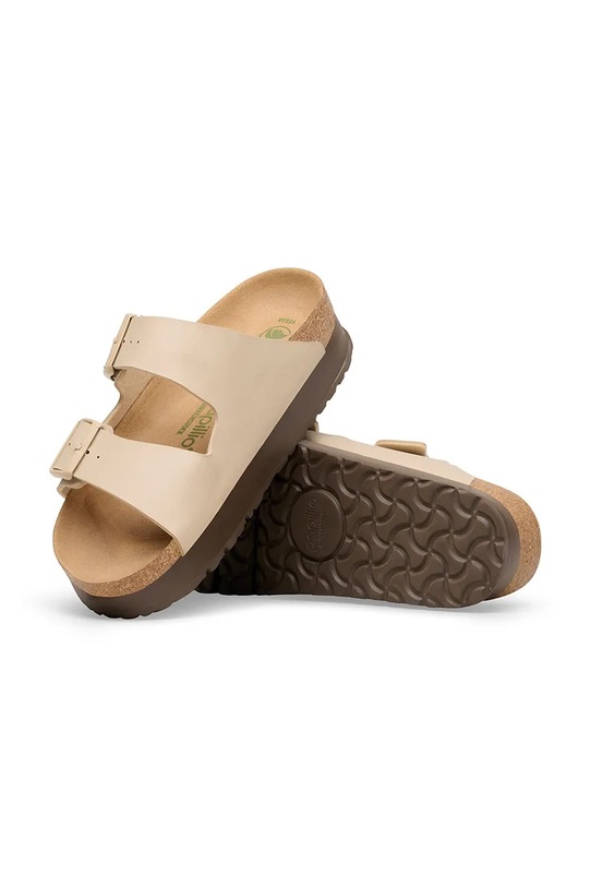 Birkenstock klapki Arizona Flex Platform 1031261 beżowy