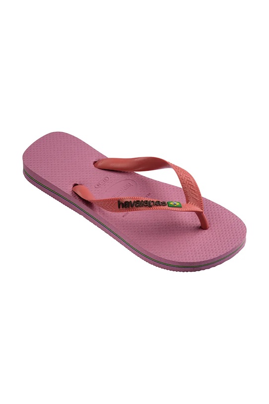 Scarpe Havaianas infradito da donna BRASIL LOGO 4110850.1105 rosa