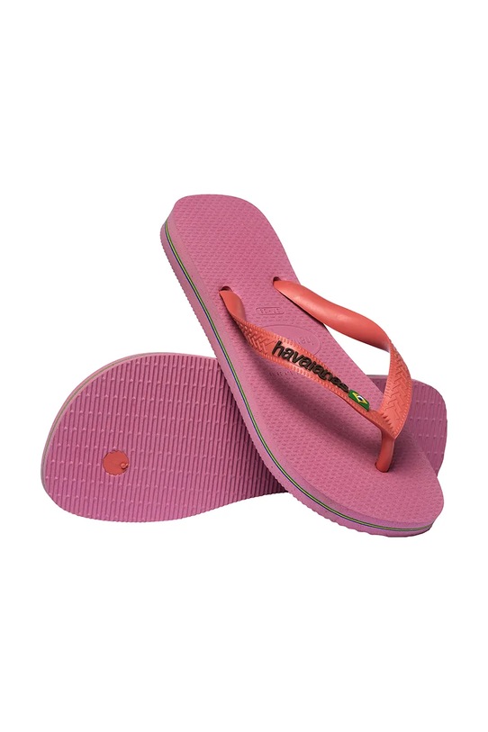 Havaianas šľapky dámske BRASIL LOGO ružová 4110850.1105
