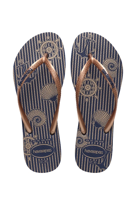Havaianas šľapky dámske SLIM NAUTICAL tmavomodrá 4137125.2356