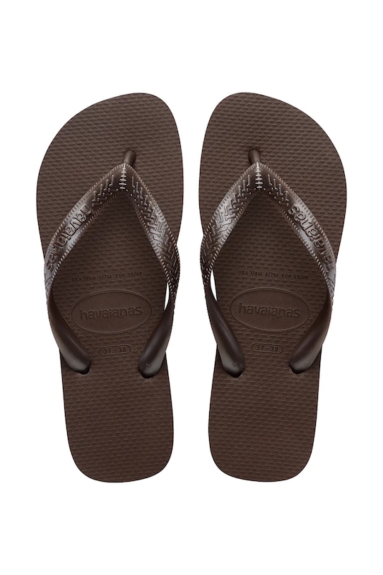 Havaianas šľapky dámske TOP TIRAS hnedá 4137428.0727