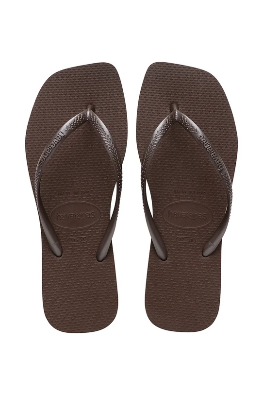 Havaianas japonke ženske SLIM SQUARE rjava 4148301.0727