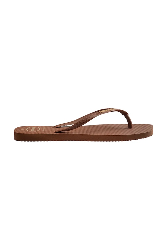 Havaianas šľapky dámske SQUARE LOGO POP UP 4148959.1976 hnedá SS26