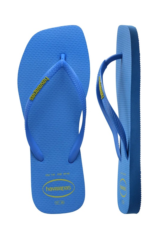 Havaianas japonke ženske SQUARE LOGO POP UP 4148959.3504 modra