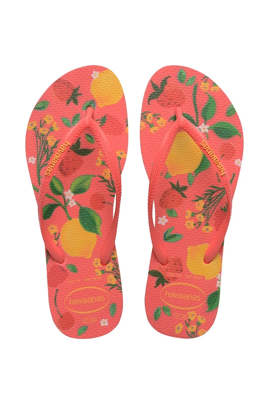 Havaianas japonki damskie SLIM SUMMER BLISS pomarańczowy 4149813.9260