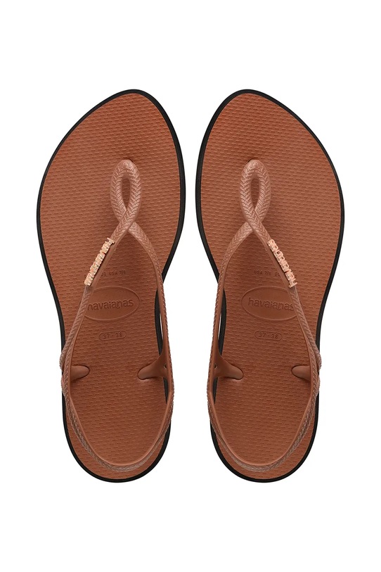 Havaianas sandále dámske LUNA POINT hnedá 4149921.1696