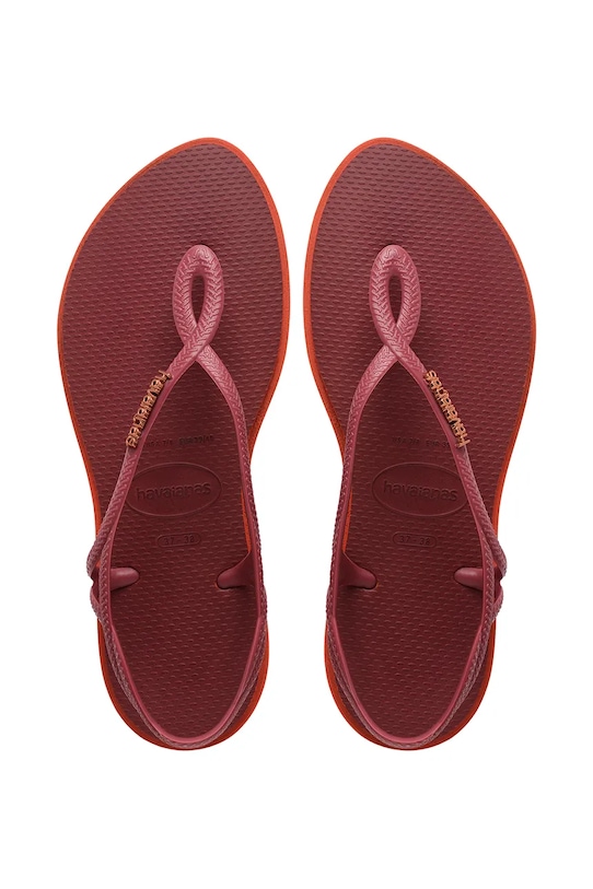 Havaianas sandále dámske LUNA POINT burgundské 4149921.1955