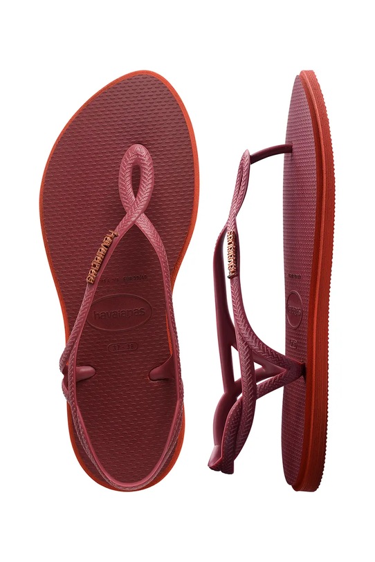 Havaianas sandále dámske LUNA POINT 4149921.1955 burgundské