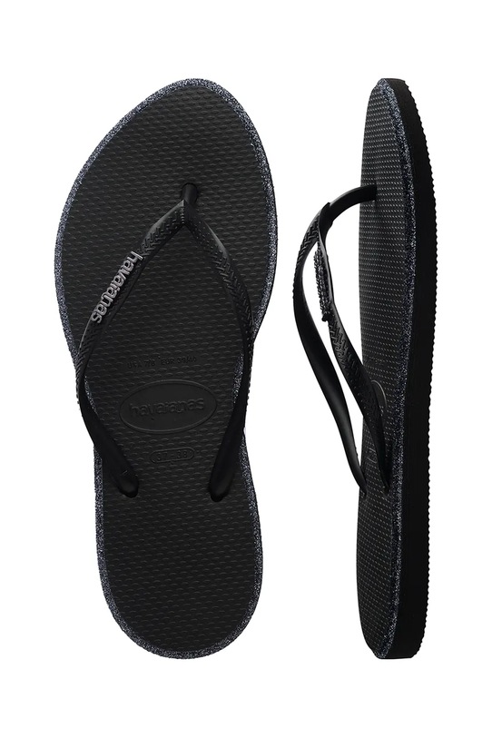 Havaianas infradito da donna SLIM POINT GLITTER 4150157.1069 nero
