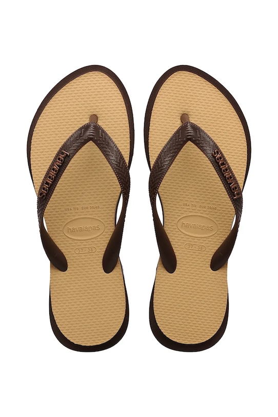 Havaianas japonki damskie TOP POINT FUSION beżowy 4150172.1859