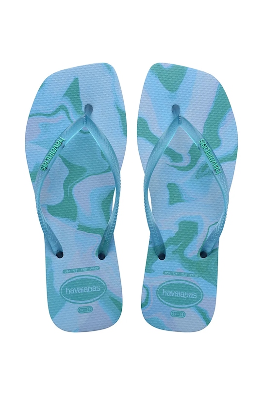 Havaianas japonki damskie SQUARE JELLY niebieski 4150245.1056
