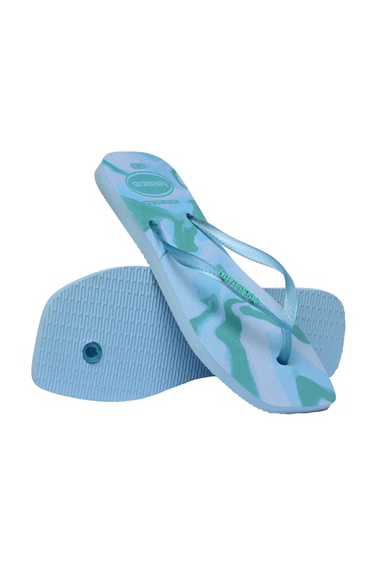 Havaianas japonki damskie SQUARE JELLY niebieski 4150245.1056