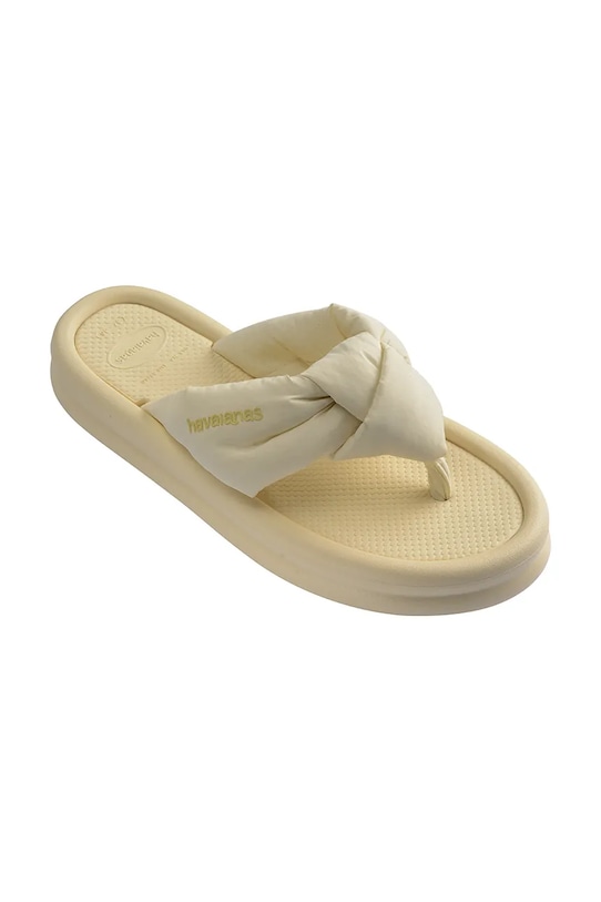 Obuwie Havaianas japonki damskie OVER PUFFED UP 4150281.9256 żółty
