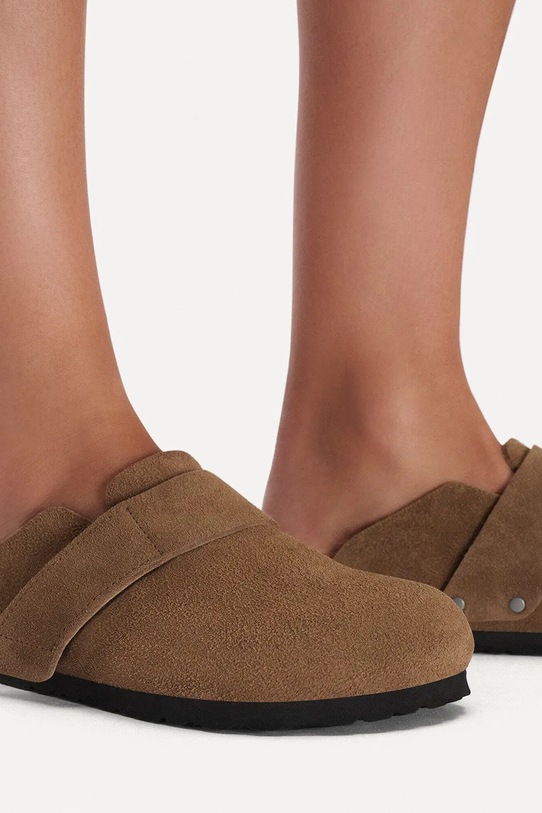 Birkenstock klapki zamszowe Loma 1032067