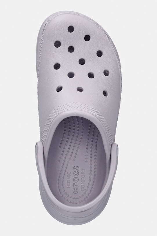 Crocs Classic Bae Clog šľapky na platforme dámske fialová 206302.5PS