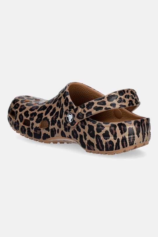 Obuwie Crocs klapki Classic Animal Clog 211800.2LD brązowy