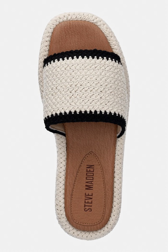 Steve Madden klapki damskie Beachy-W beżowy 11005315.386