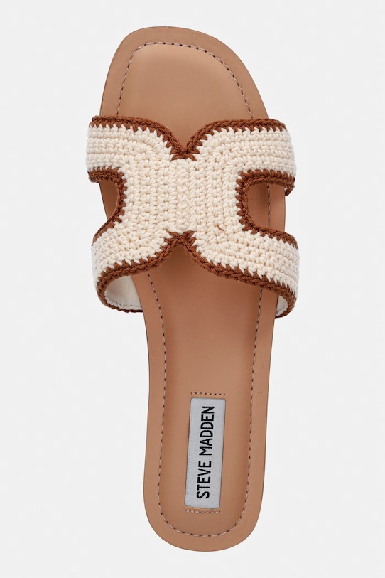 Steve Madden klapki damskie Zarnia-W brązowy 11005344.TBE