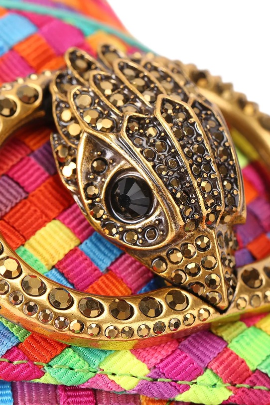 Kurt Geiger London pantofle dámské Chelsea Cross Strap 3973169609 oranžová