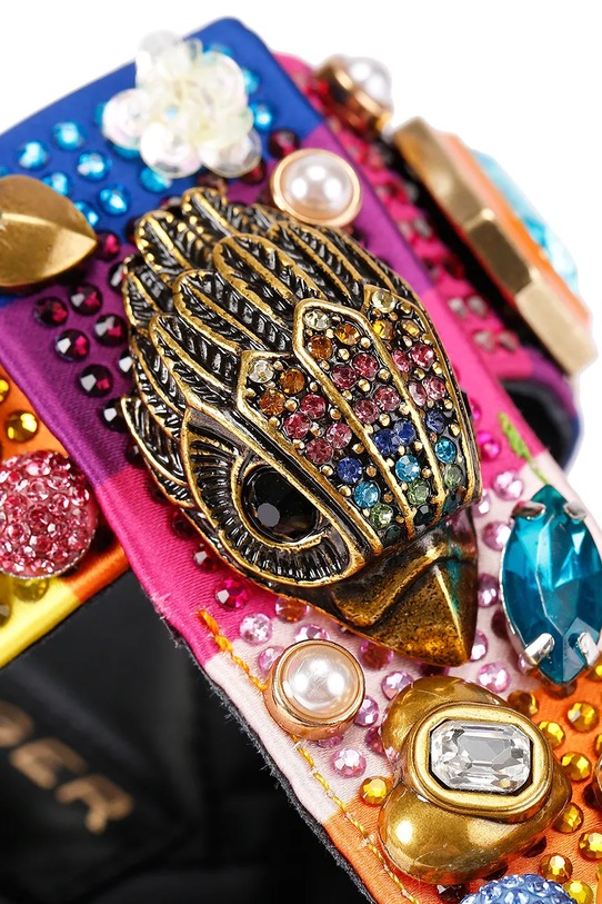 Kurt Geiger London klapki damskie Orson Tutti Frutti 4883869689 czarny